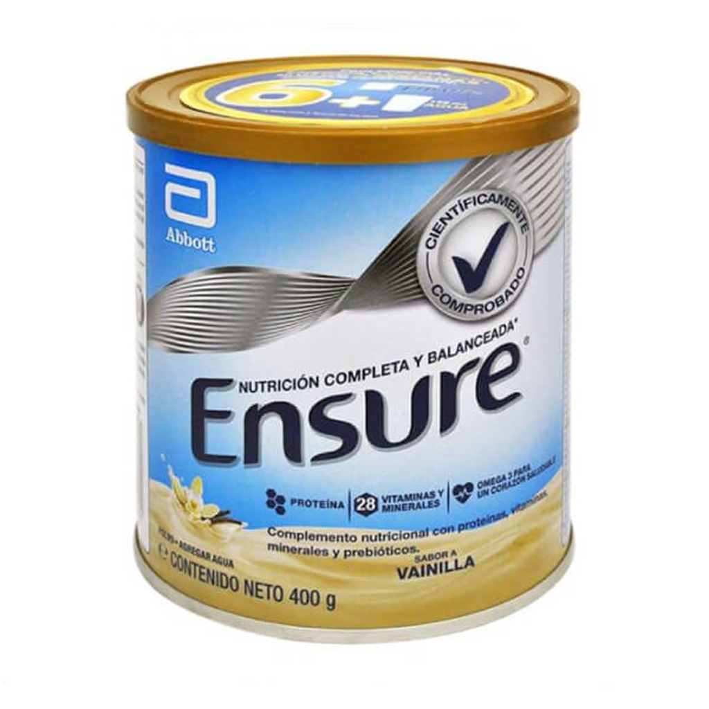 ENSURE POLVO VAINILLA 400 G