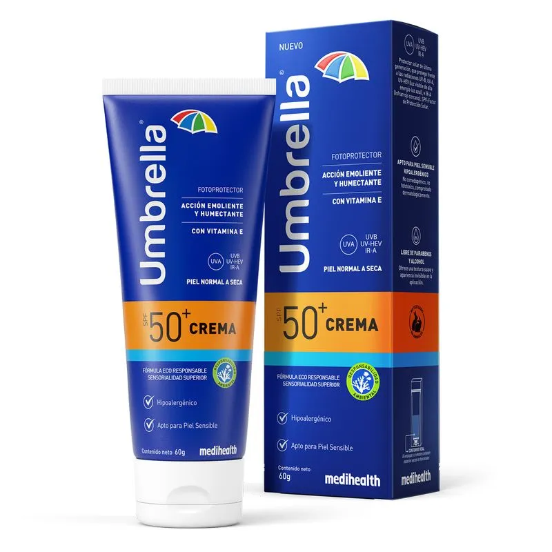 UMBRELLA AZUL CREMA 50+ 60 G