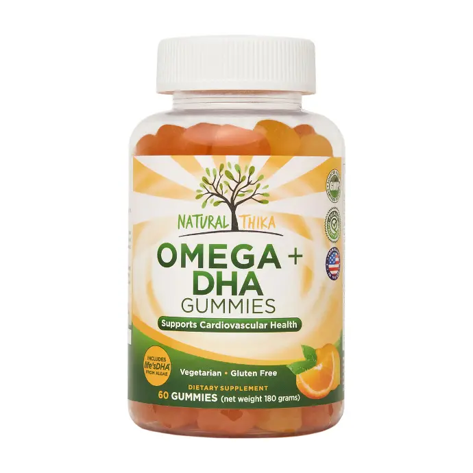 NATURAL THIKA OMEGA+DHA GOMITAS X 60