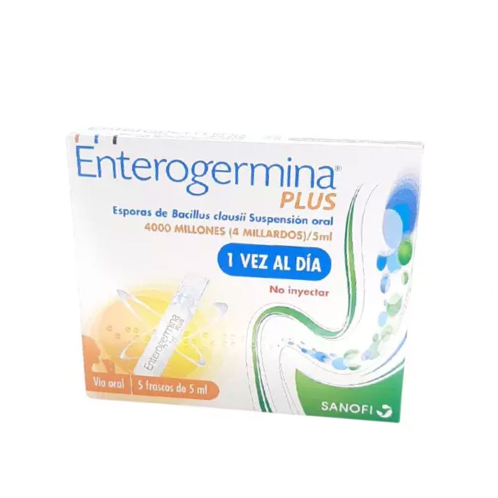 ENTEROGERMINA PLUS SOL. ORAL 5 ML