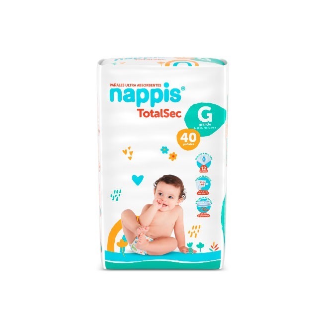 NAPPIS PANAL TOTAL SEC G X 40