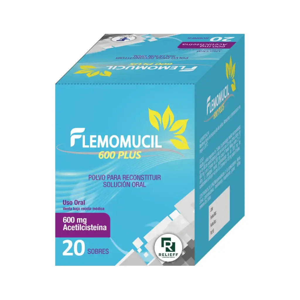 FLEMOMUCIL 600 PLUS SOBRES