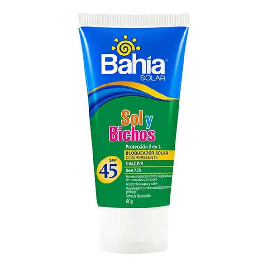 BAHIA SOLAR SOL Y BICHOS SPF 45 60 G