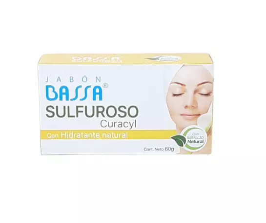 BASSA JABON CURACYL SULFUROSO 80 G
