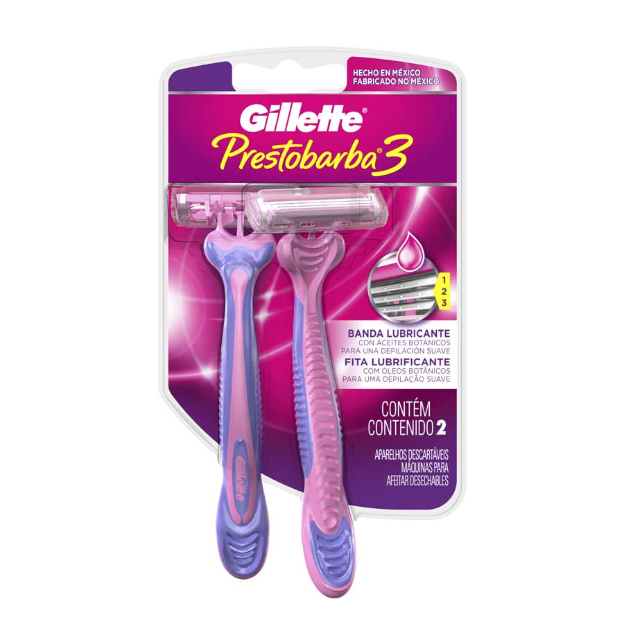 GILLETTE AFEI PB3 MUJER TCARD X2