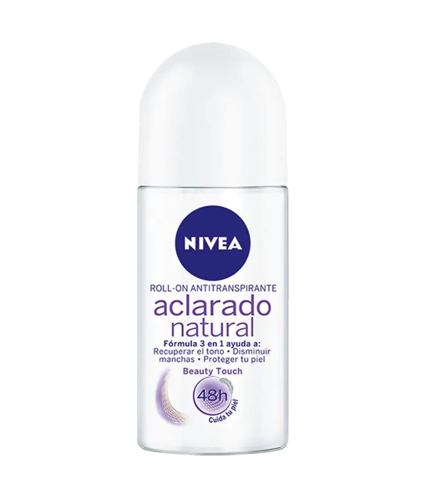 NIVEA ROLLON ACLARADO NATURAL BEAUTY TOUCH