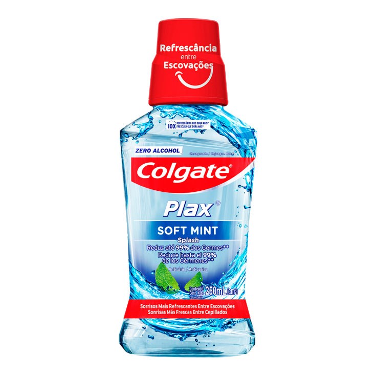 COLGATE ENJUAGUE PLAX SOFT MINT 250 ML