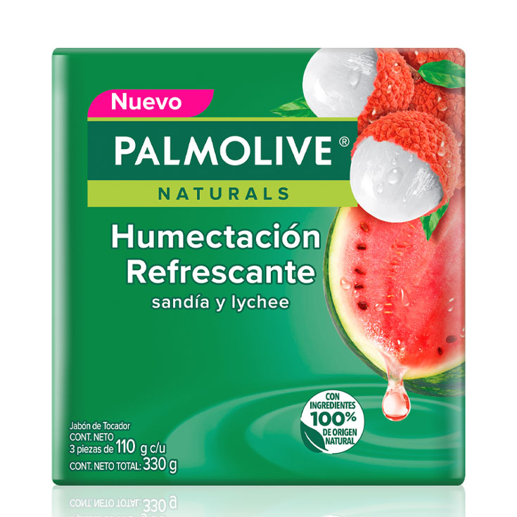 PALMOLIVE JABON SANDIA Y LYCHEE X 3