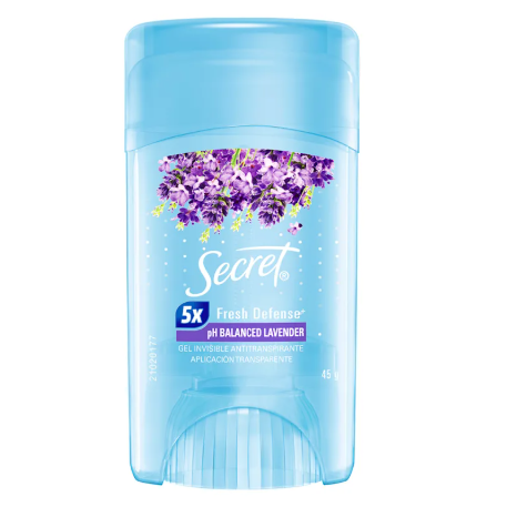 SECRET AP GEL POWDER PROTECT LAVANDA 45 G