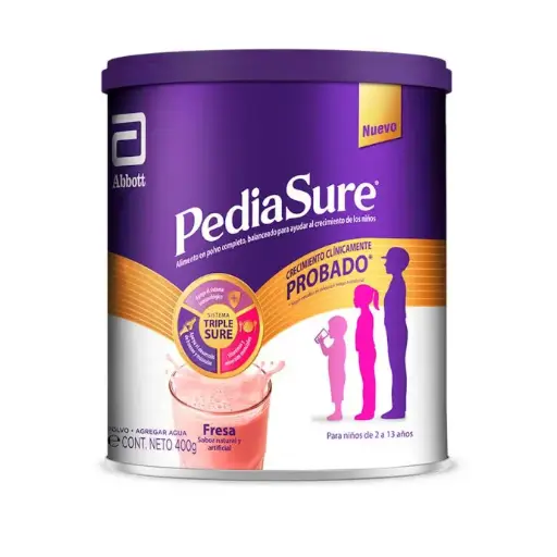 [8710428024596] PEDIASURE TRIPLESURE FRESA 400 G