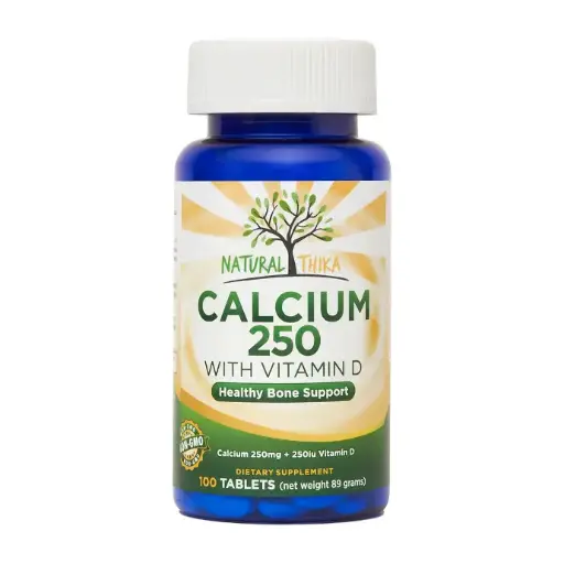 [195893618002] NATURAL THIKA CALCIUM 250 MG TAB. X 100