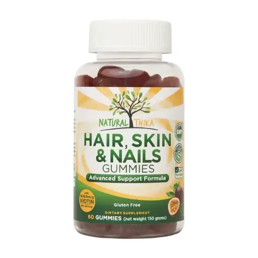 [195893896943] NATURAL THIKA HAIR SKIN NAILS GOMITAS X 60