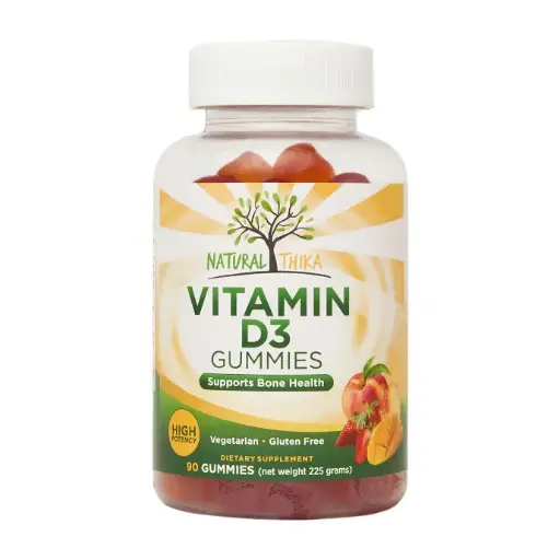 [195893221585] NATURAL THIKA VITAMINA D3 GOMITAS X 90