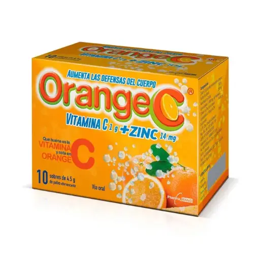 [7861141103240] ORANGE C SOBRE 1 GR + ZINC POLVO