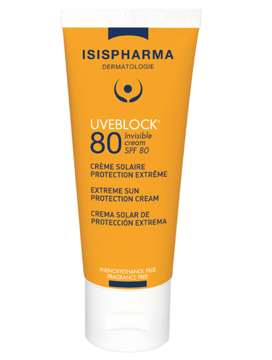 [3031500311270] UVEBLOCK CREMA INVISIBLE 80SPF 40ML