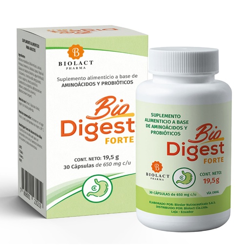 [7868001235219] BIO DIGEST FORTE CAP. 650 MG