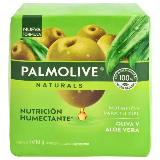 [7509546677026] PALMOLIVE JABON ALOE-OLIVA X 3