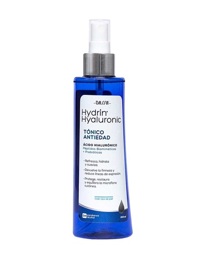 [7861011211228] HYDRIN HYALURONIC TONICO ANTIEDAD 200 ML